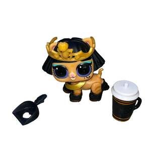 LOL Surprise Ancient Meow ConfettiPop Pharaoh Babe with accessories.